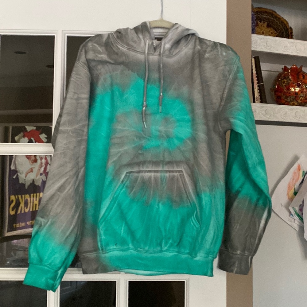 Womens Sweatshirt Tie Dye Hoodie